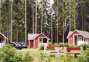 Hütte am Waldrand in Duse Udde bei Säffle